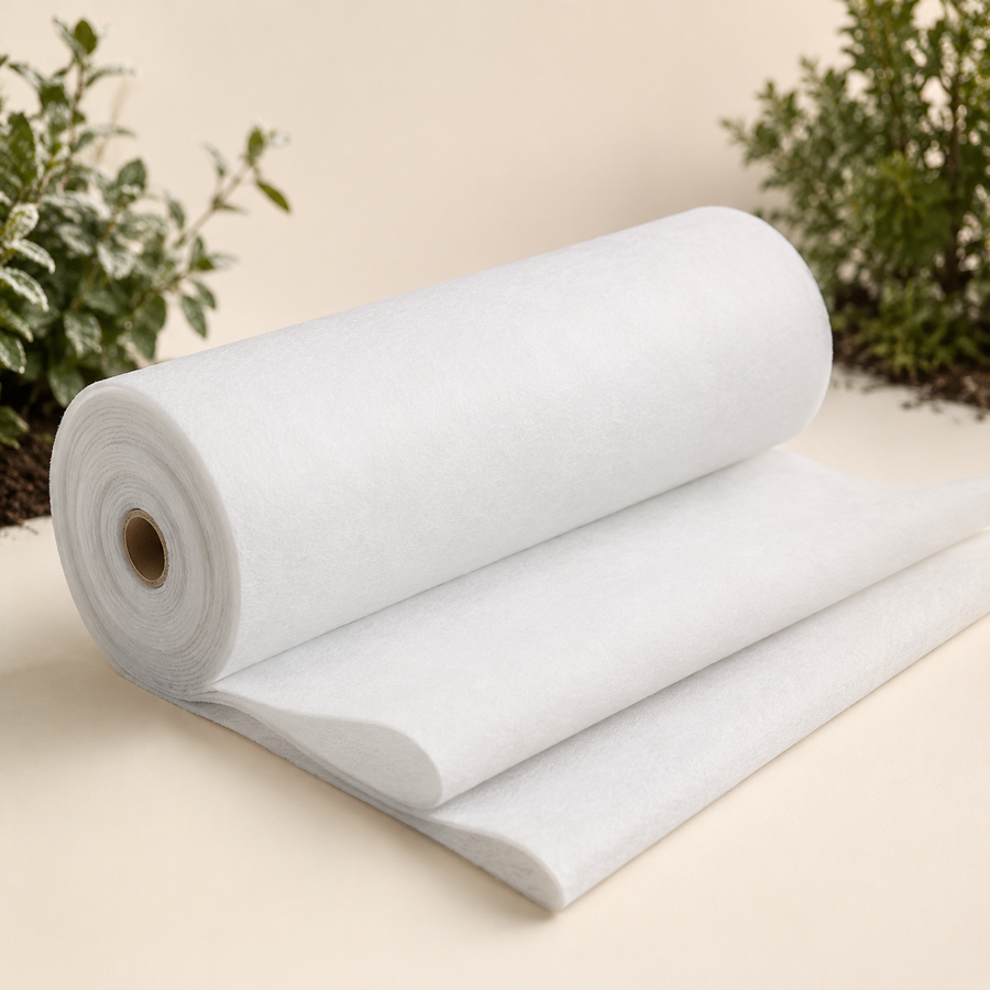 Vliesdoek 30 g/m² op rol voor extra vorstbescherming